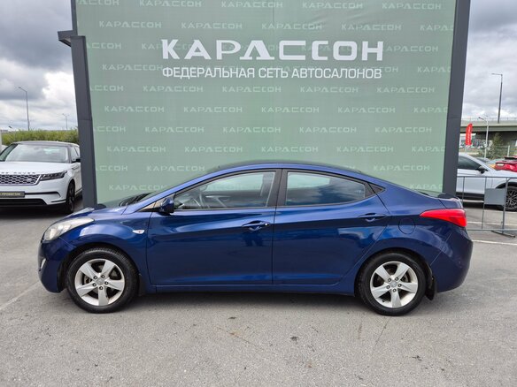 2013 Hyundai Elantra V (MD), синий - вид 2