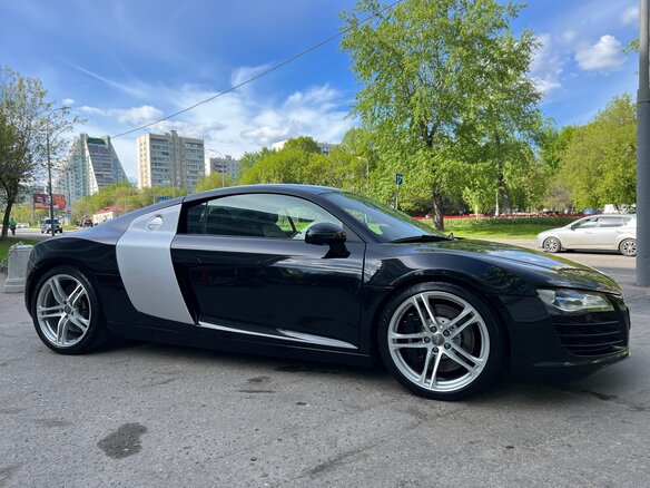 2008 Audi R8 V8 I (Typ 42), чёрный - вид 7