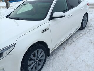 2017 Kia Optima IV, белый, 1800000 рублей, вид 4