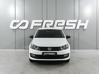 2019 Volkswagen Polo V Рестайлинг, белый, 1249000 рублей, вид 3