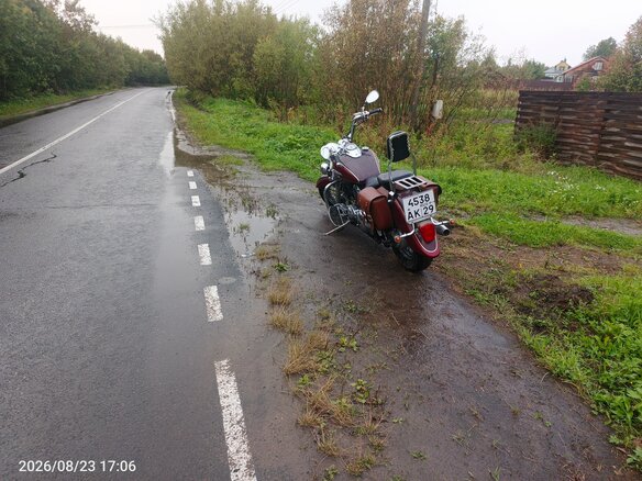1999 Yamaha XVS400 Drag Star, коричневый, 300000 рублей - вид 1
