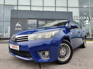 2013 Toyota Corolla XI (E160, E170, E180), синий, 1315000 рублей, вид 3