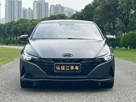 2022 Hyundai Elantra VII (CN7), серый, 1370000 рублей, вид 4