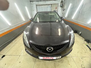 2008 Mazda 6 II (GH), чёрный, 730000 рублей, вид 2