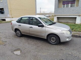 2018 Lada (ВАЗ) Granta I, серебристый, 550000 рублей, вид 2