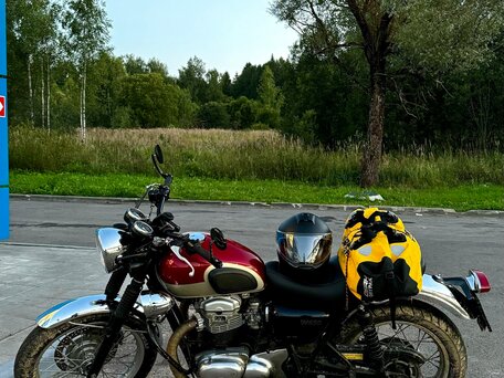 2003 Kawasaki W 650, красный, 520000 рублей, вид 5