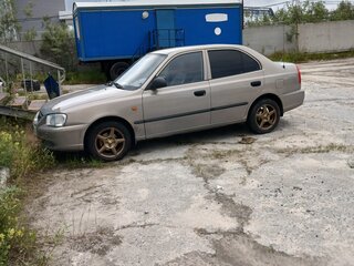 2008 Hyundai Accent ТагАЗ II, бежевый, 410000 рублей, вид 5