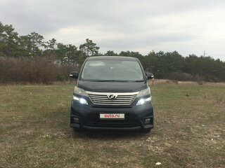 2010 Toyota Vellfire I, чёрный, 2100000 рублей, вид 2