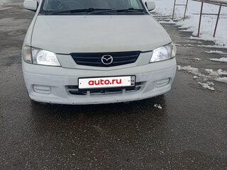 2002 Mazda Demio II (DY), белый, 350000 рублей, вид 1