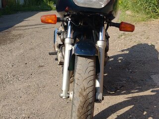 1991 Yamaha XJ400, синий, 250000 рублей, вид 4