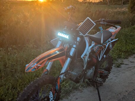 2023 Racer MX140E, оранжевый, 70000 рублей, вид 4