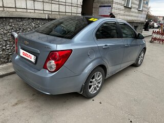 2013 Chevrolet Aveo II, голубой, 785000 рублей, вид 3
