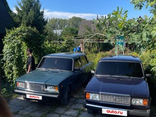 2005 Lada (ВАЗ) 2107, синий, 240000 рублей, вид 3