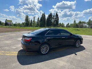 2016 Toyota Camry VII (XV50) Рестайлинг, чёрный, 2300000 рублей, вид 3