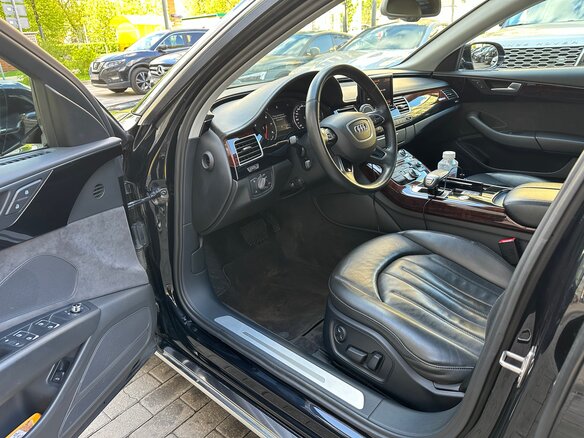 2013 Audi A8 Long III (D4), чёрный - вид 8