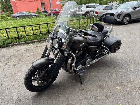 2012 Triumph Thunderbird Storm, серый, 900000 рублей, вид 4
