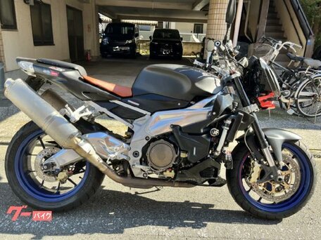 2008 Aprilia Tuono 1000, чёрный, 500000 рублей, вид 3