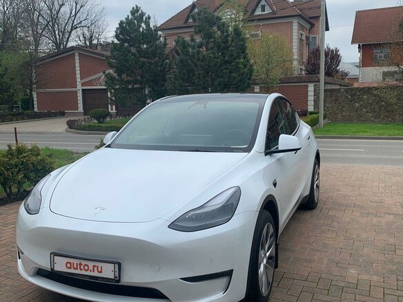 2021 Tesla Model Y Long Range I, белый, 6900000 рублей - вид 2