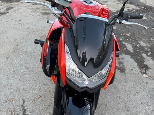 2012 Kawasaki Z 1000, оранжевый, 990000 рублей - вид 14