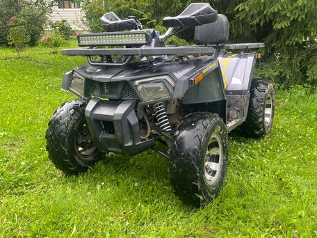 2021 Motoland Wild Track 200 X Pro, серебристый, 133999 рублей, вид 3