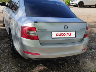 2013 Skoda Octavia II (A5) Рестайлинг, серебристый, 800000 рублей, вид 2