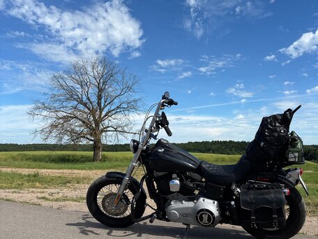 2008 Harley-Davidson Street Bob, чёрный, 650000 рублей, вид 2