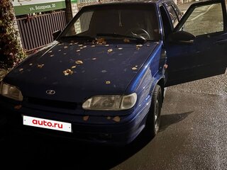 2008 Lada (ВАЗ) 2114, синий, 125000 рублей, вид 1