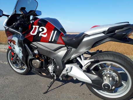 2011 Honda VFR 1200, чёрный, 990000 рублей, вид 1