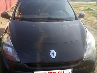 2009 Renault Clio III Рестайлинг, чёрный, 650000 рублей, вид 1