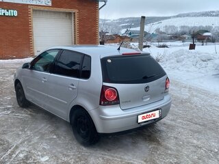 2007 Volkswagen Polo IV Рестайлинг, серебристый, 450000 рублей, вид 4