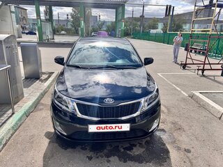 2012 Kia Rio 4-speed III, чёрный, 700000 рублей, вид 1