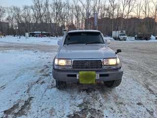 1994 Toyota Land Cruiser 80 Series, серебристый, 1780000 рублей, вид 3