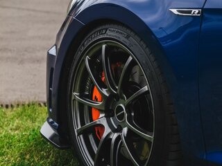 2016 Volkswagen Golf R VII, синий, 3200000 рублей, вид 3