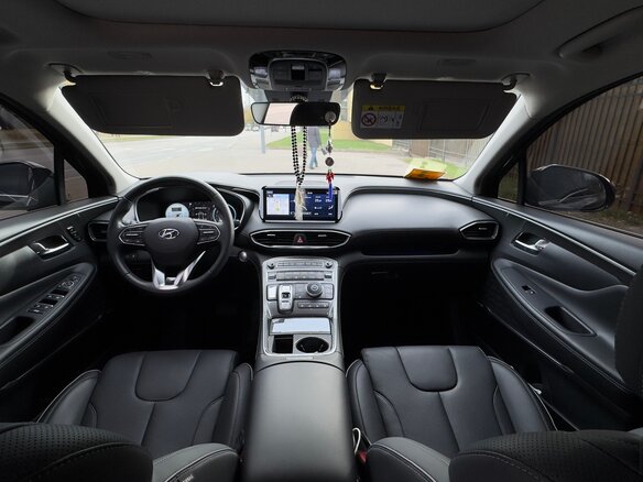 2023 Hyundai Santa Fe IV Рестайлинг, коричневый, 5299000 рублей - вид 9