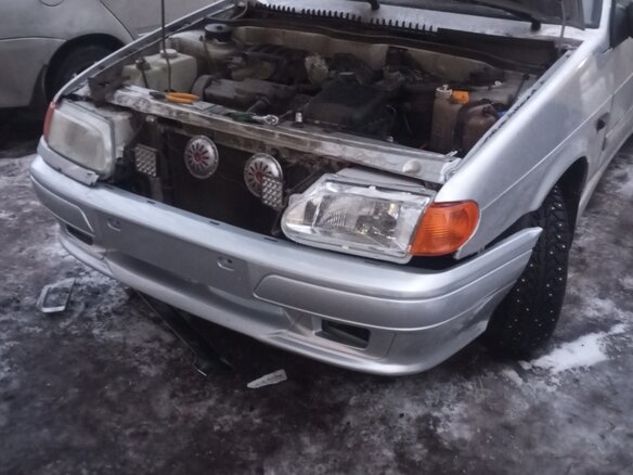 2011 Lada (ВАЗ) 2114, серебристый - вид 8