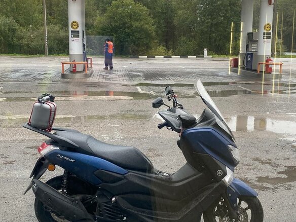 2020 Yamaha NMAX, синий, 390000 рублей - вид 7