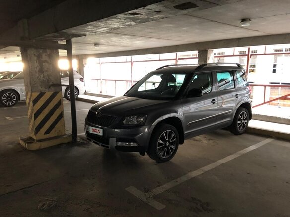2017 Skoda Yeti I Рестайлинг, серый - вид 4