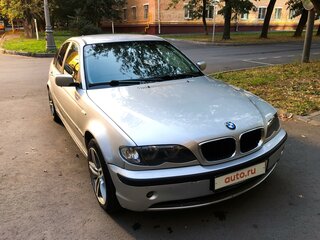 2002 BMW 3 серии 318i IV (E46) Рестайлинг, серебристый, 700000 рублей, вид 3