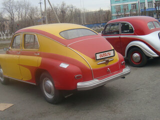 1953 ГАЗ М-20 «Победа», красный, 2000000 рублей, вид 3