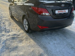 2016 Hyundai Solaris I Рестайлинг, коричневый, 1185000 рублей, вид 4