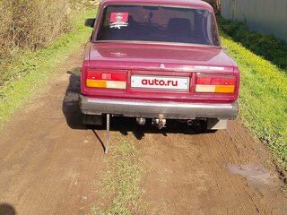2004 Lada (ВАЗ) 2107, красный, 111111 рублей, вид 4