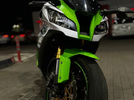 2015 Kawasaki ZX-10R Ninja, зелёный, 1250000 рублей, вид 2