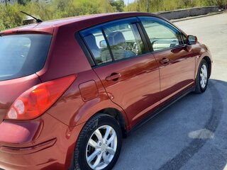 2007 Nissan Tiida I, пурпурный, 800000 рублей, вид 4