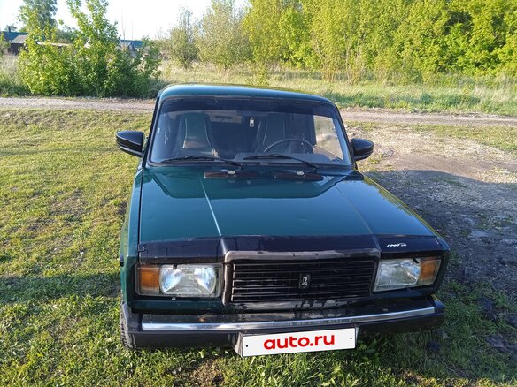2007 Lada (ВАЗ) 2107, зелёный, 130000 рублей - вид 1
