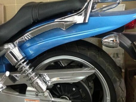 2006 Hyosung Aquila GV650, голубой, 750000 рублей, вид 5