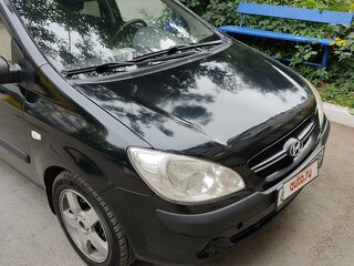 2008 Hyundai Getz I Рестайлинг, чёрный, 470000 рублей, вид 4