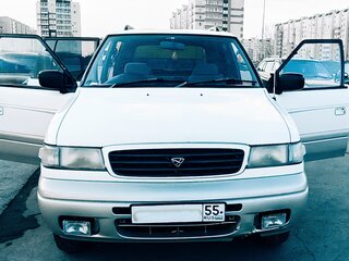 1996 Mazda MPV I (LV), белый, 315000 рублей, вид 1