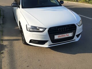 2015 Audi A4 IV (B8) Рестайлинг, белый, 1700000 рублей, вид 3
