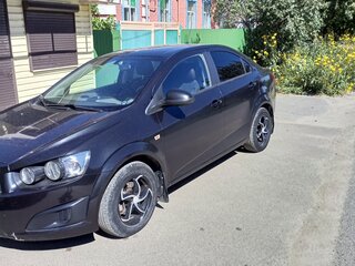 2012 Chevrolet Aveo II, чёрный, 1000000 рублей, вид 3