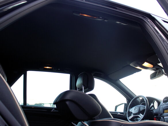 2011 Mercedes-Benz M-Класс 350 II (W164) Рестайлинг, чёрный - вид 4